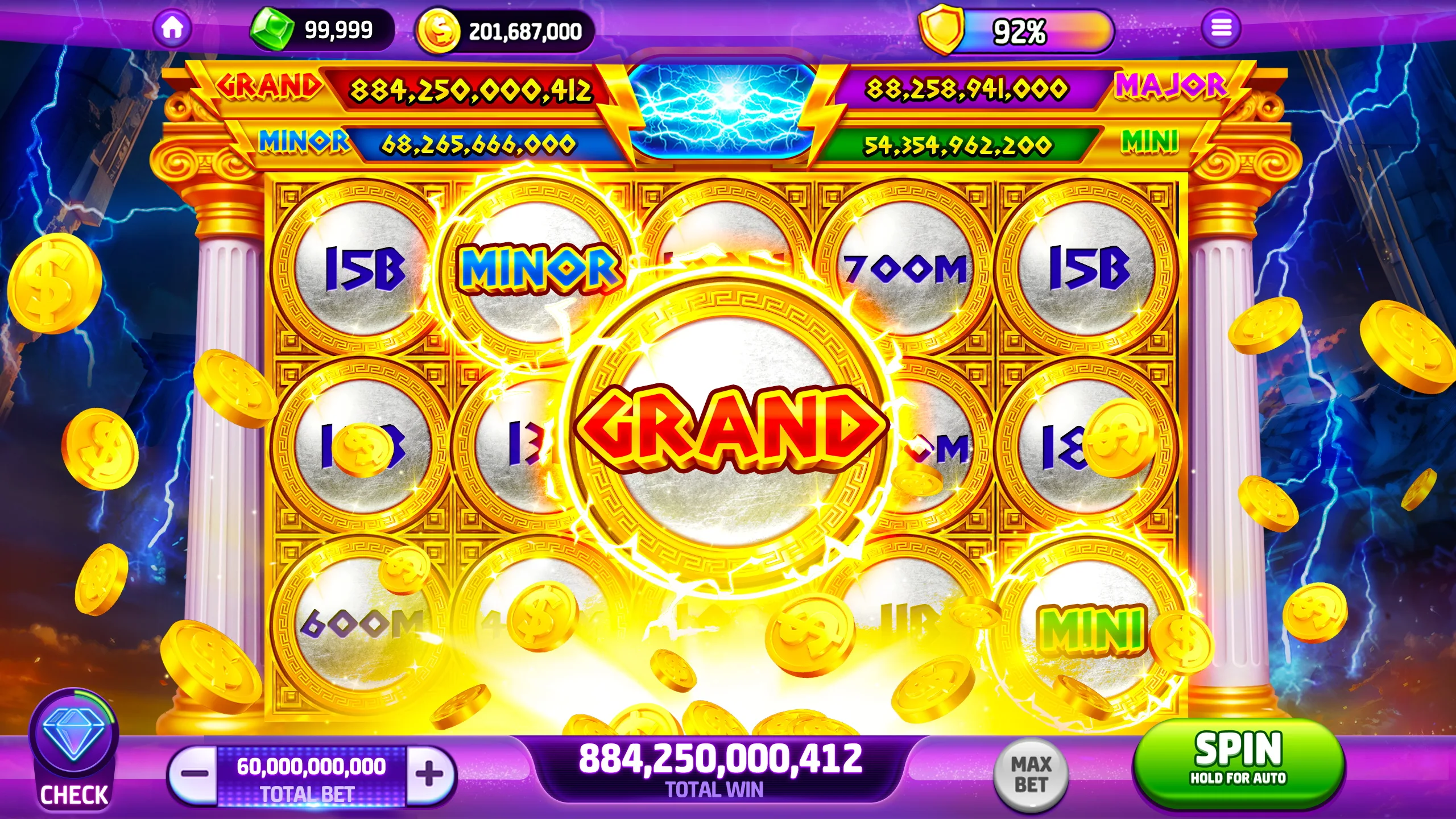 Các trò chơi Slots trên 89bet2